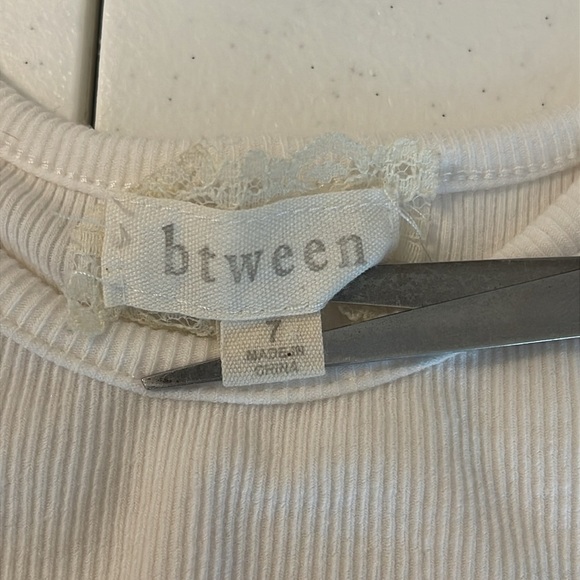 Btween Floral Romper w/White Shirt Size 7 - Picture 5 of 6